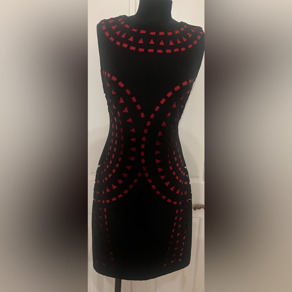 Sander ferrone black dress